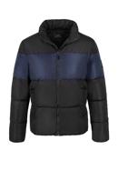 Men's padded jacket, black-navy blue, 97-9D-951-1-M, Photo 30