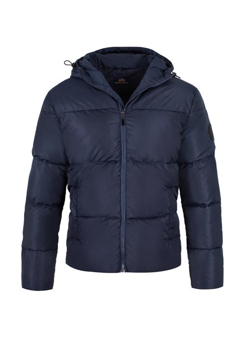Men's hooded jacket, navy blue, 97-9D-952-1-L, Photo 30