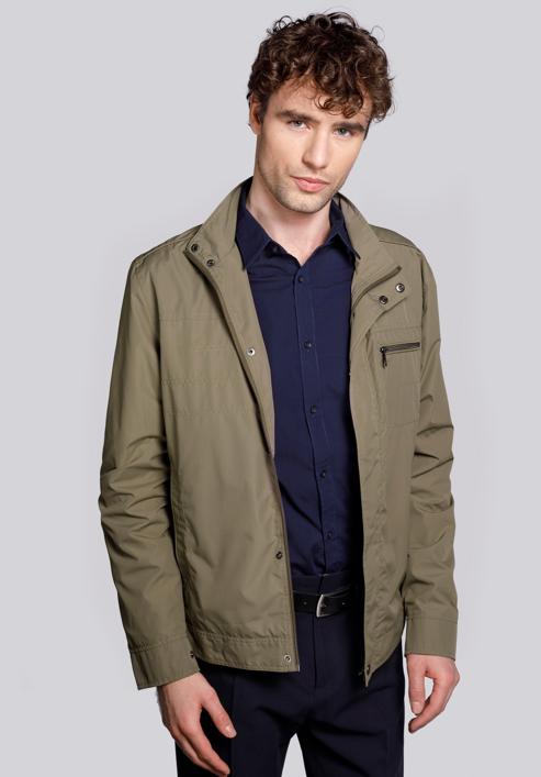 Jacket, khaki green, 92-9N-450-7-S, Photo 1