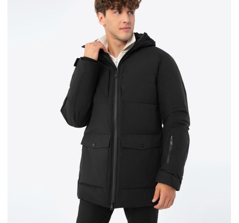 Чоловіча зимова куртка з кишенями 93-9D-452-1