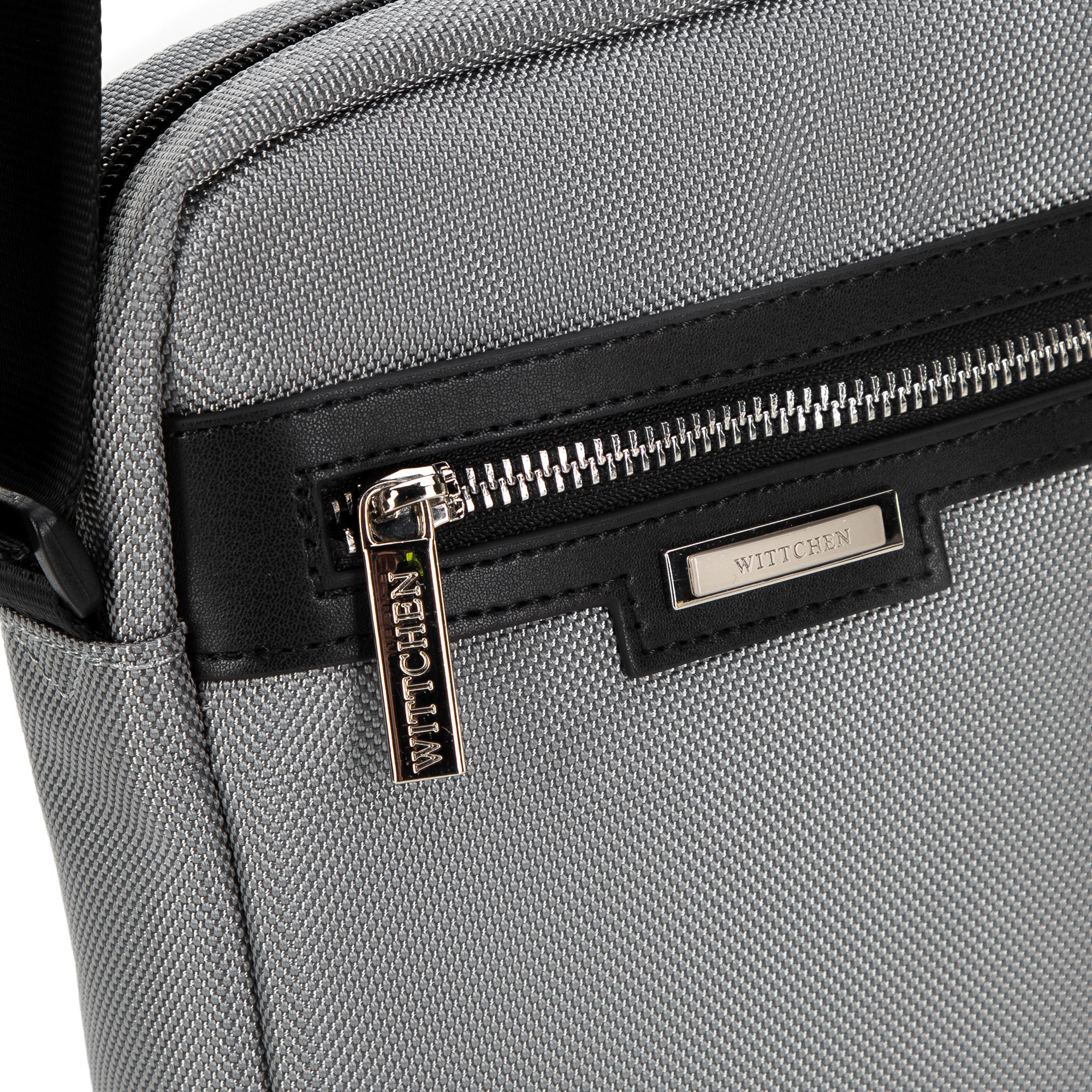 Pánska polyesterová crossbody taška sivá 100-4U-906-8, Vyberte variant šedá