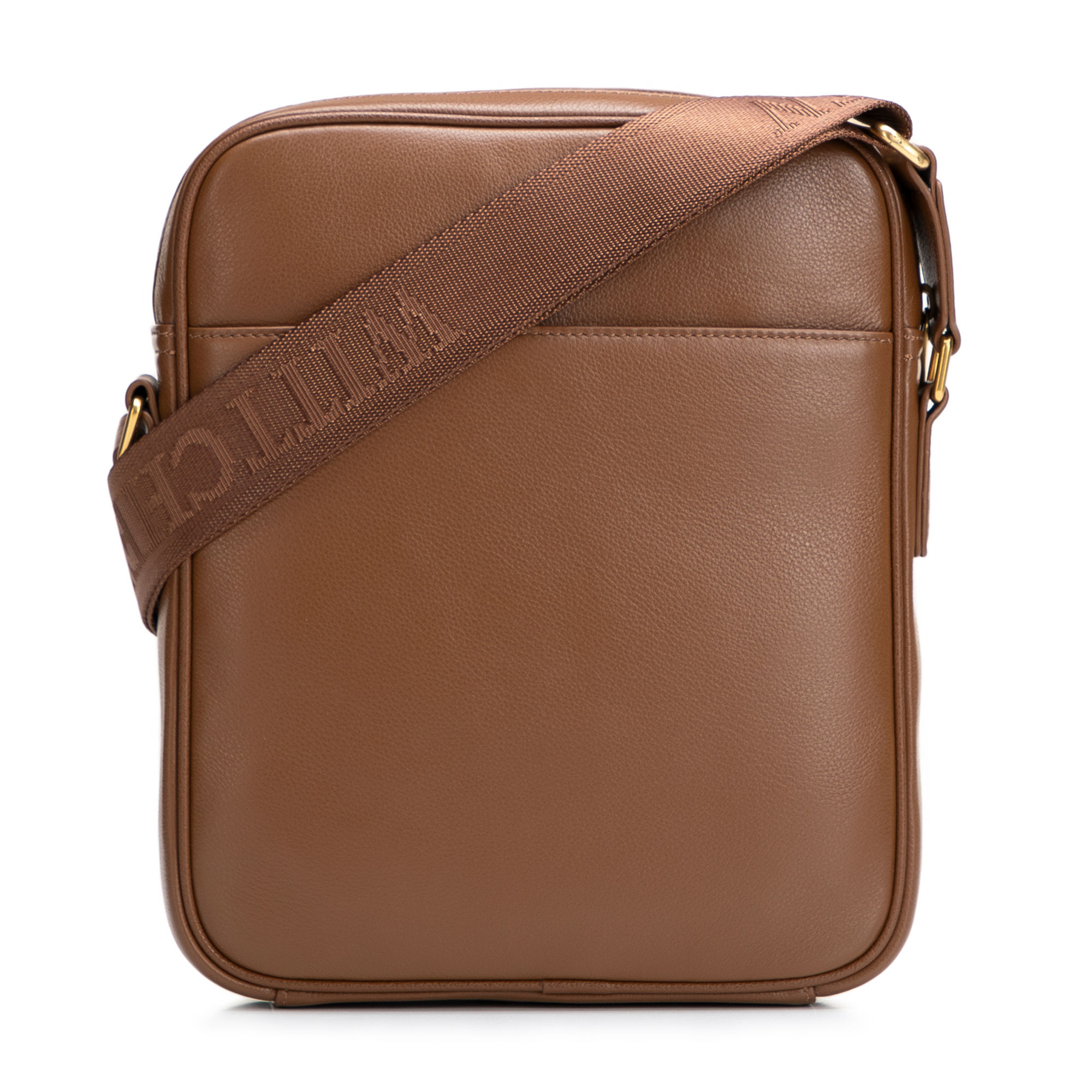 Malá pánska kožená crossbody taška s prídavným vreckom svetlohnedá 102-4U-603-5, Vyberte variant svetlohnedá