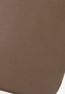 Męska listonoszka z ekoskóry pionowa, brązowy, 98-4P-509-1, Zdjęcie 4