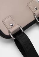 Men's faux leather messenger bag with pockets, beige grey, 98-4P-506-9, Photo 4