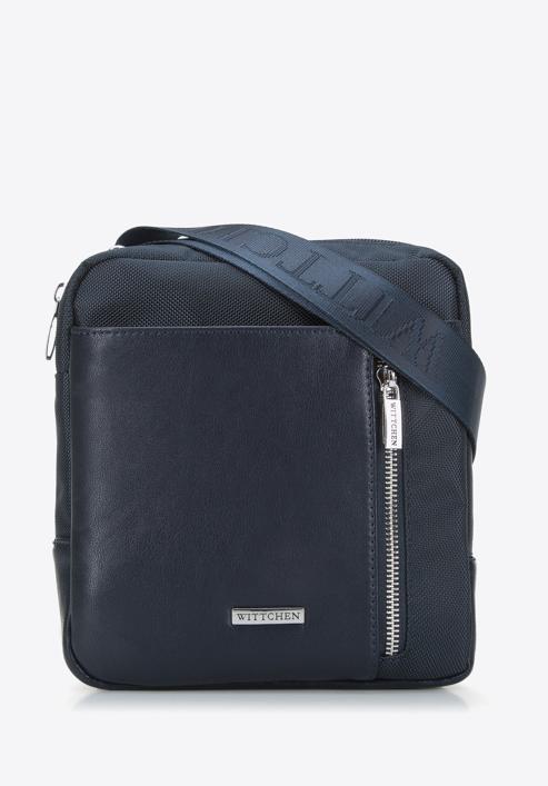 Handbag, navy blue, 94-4P-002-7, Photo 1