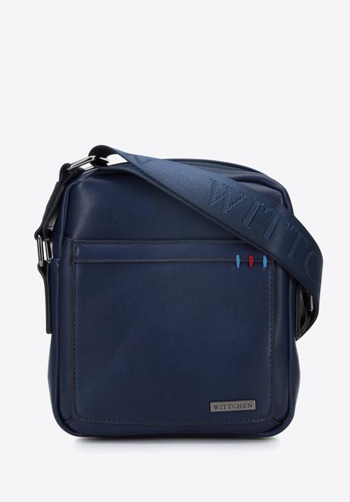 Handbag, navy blue, 94-4P-007-1, Photo 1