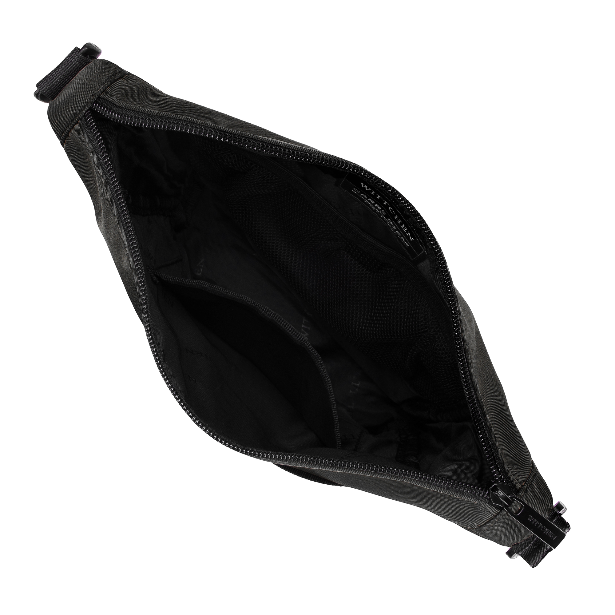 Malá pánska polyesterová crossbody taška 56-3S-803-10, Vyberte variant čierna