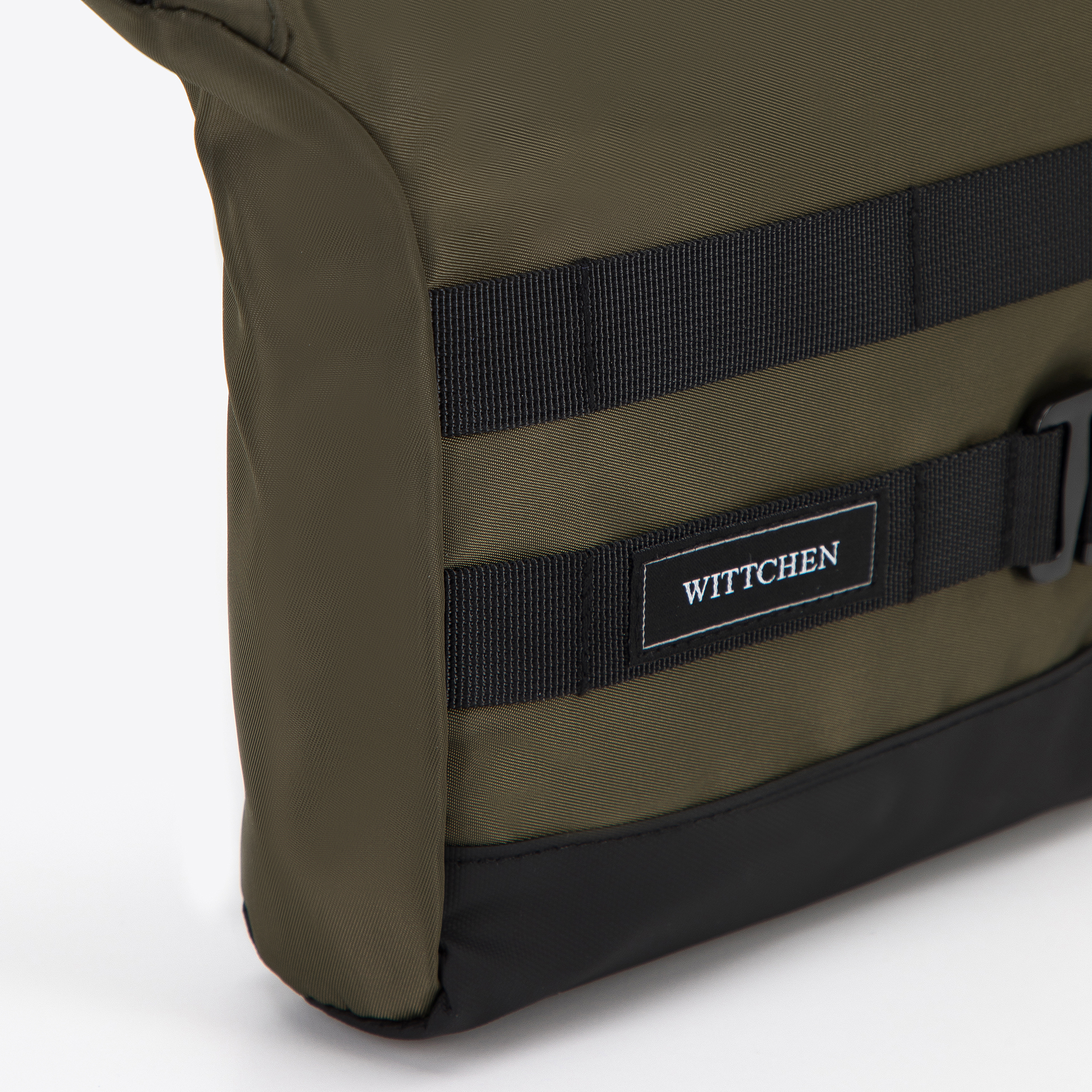 Malá pánska polyesterová crossbody taška 56-3S-803-80, Vyberte variant zelená