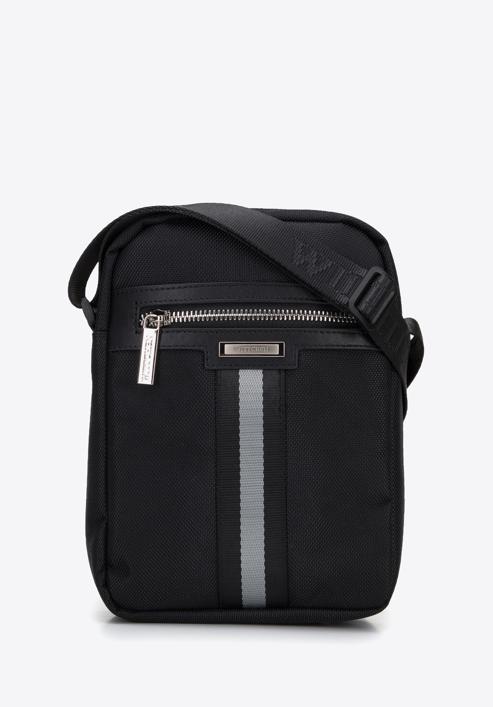 Men's small messenger bag, black, 96-4U-900-8, Photo 1