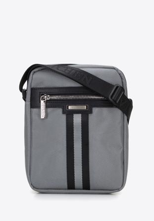 Men's small messenger bag, grey, 96-4U-900-8, Photo 1