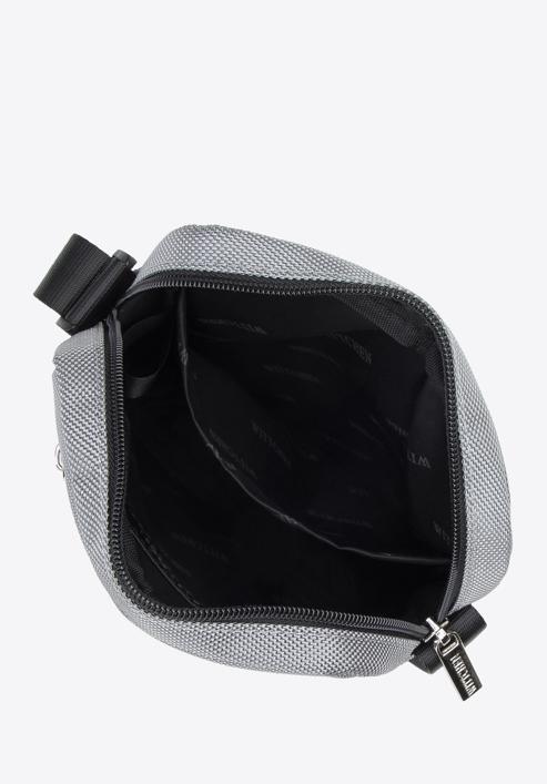 Men's small messenger bag, grey, 96-4U-900-8, Photo 3