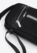 Men's small messenger bag, black, 96-4U-900-8, Photo 4