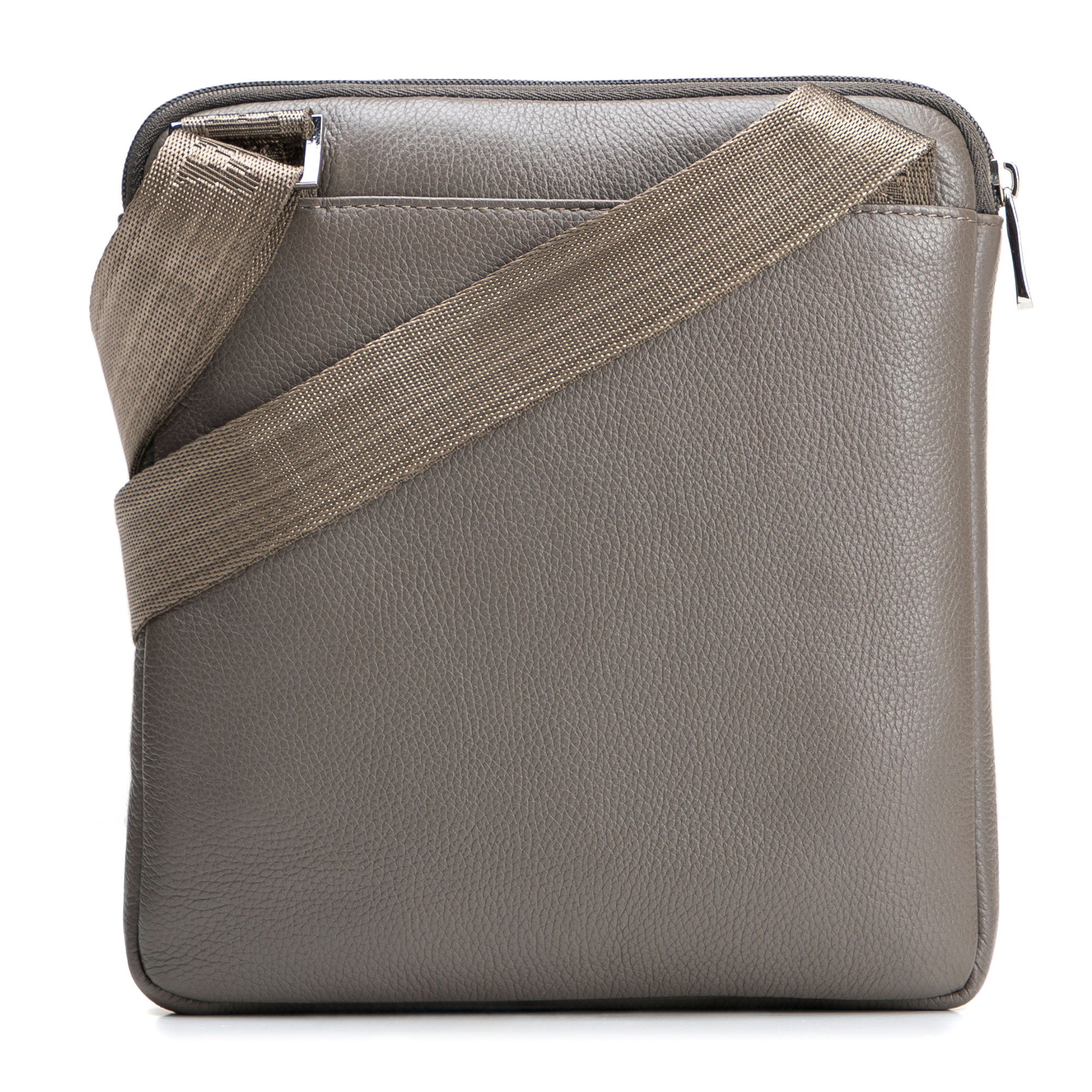 Malá pánska kožená crossbody taška 98-4U-901-44, Vyberte variant béžová