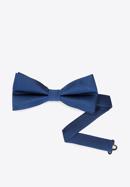 Men's silk bow tie, blue, 91-7I-001-X6, Photo 2