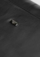 Men's 11’’/12’’ leather laptop bag, black, 98-3U-905-1, Photo 4