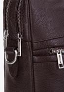Men's leather 13”/14 laptop bag, brown, 97-3U-004-4, Photo 4