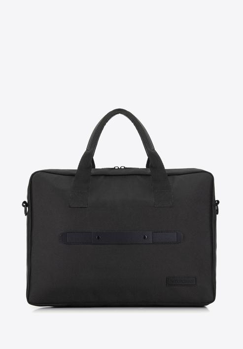 Męska torba na laptopa 15,6” klasyczna, czarny, 91-3P-700-4, Zdjęcie 1