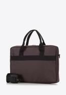 Men's classic laptop bag 15,6”, brown-black, 91-3P-700-1, Photo 2