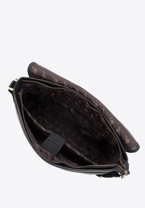 Men's leather 15,6” laptop bag, black, 95-3U-103-1, Photo 3