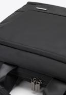 Męska torba na laptopa 15,6” z połyskującą wstawką, czarny, 98-3P-207-1, Zdjęcie 4