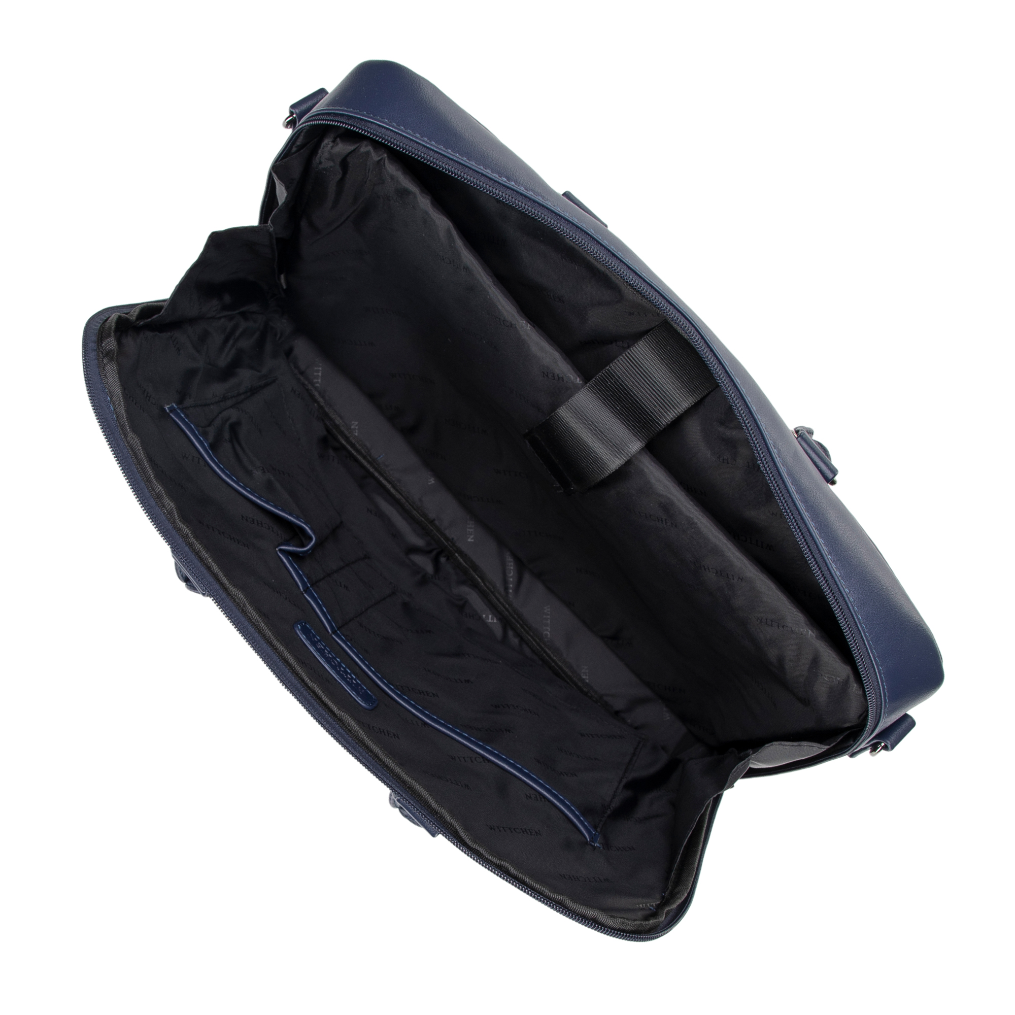 Pánska taška na notebook 16" z ekokože tmavomodrá 100-3P-907-7, Vyberte variant granatová