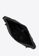 Męska torba wielofunkcyjna z paskami z przodu, czarny, 56-3S-802-80, Zdjęcie 3
