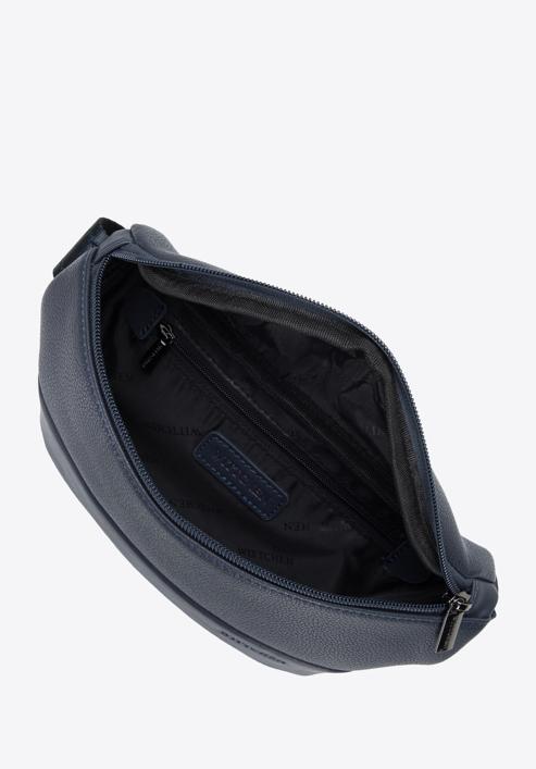 Men's waist bag, navy blue, 95-3P-009-7, Photo 3
