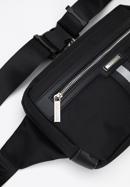 Men's waist bag, black, 96-4U-901-8, Photo 4