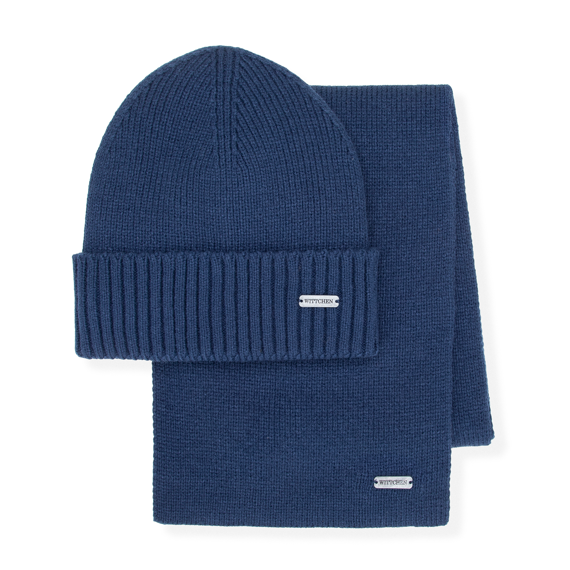 Pánsky zimný komplet čiapky a šálu z akrylu – moderný štýl a teplo 101-SF-006-N