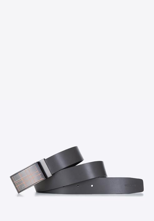 Belt, grey-black, 92-8M-352-18-12, Photo 2