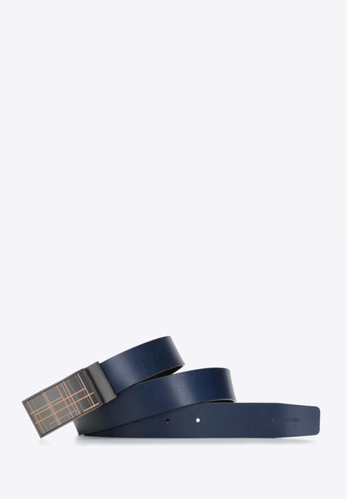 Belt, black-navy blue, 92-8M-352-18-90, Photo 3