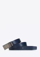Belt, black-navy blue, 92-8M-352-17-12, Photo 3