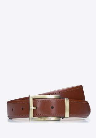 Belt, brown, 93-8M-105-5-90, Photo 1