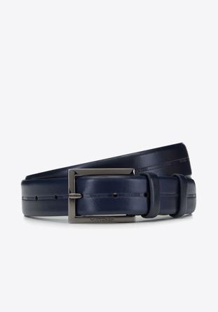Belt, navy blue, 92-8M-502-7-12, Photo 1