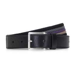 Belt, black-violet, 92-8M-390-1X-11, Photo 1