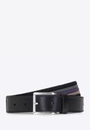 Belt, black-violet, 92-8M-390-5X-12, Photo 1