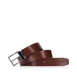 Men's leather belt, brown, 94-8M-908-4-90, Photo 1