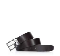 Men's leather belt, dark brown, 94-8M-908-5-13, Photo 1