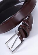 Men's leather belt, brown, 98-8M-904-4-90, Photo 3