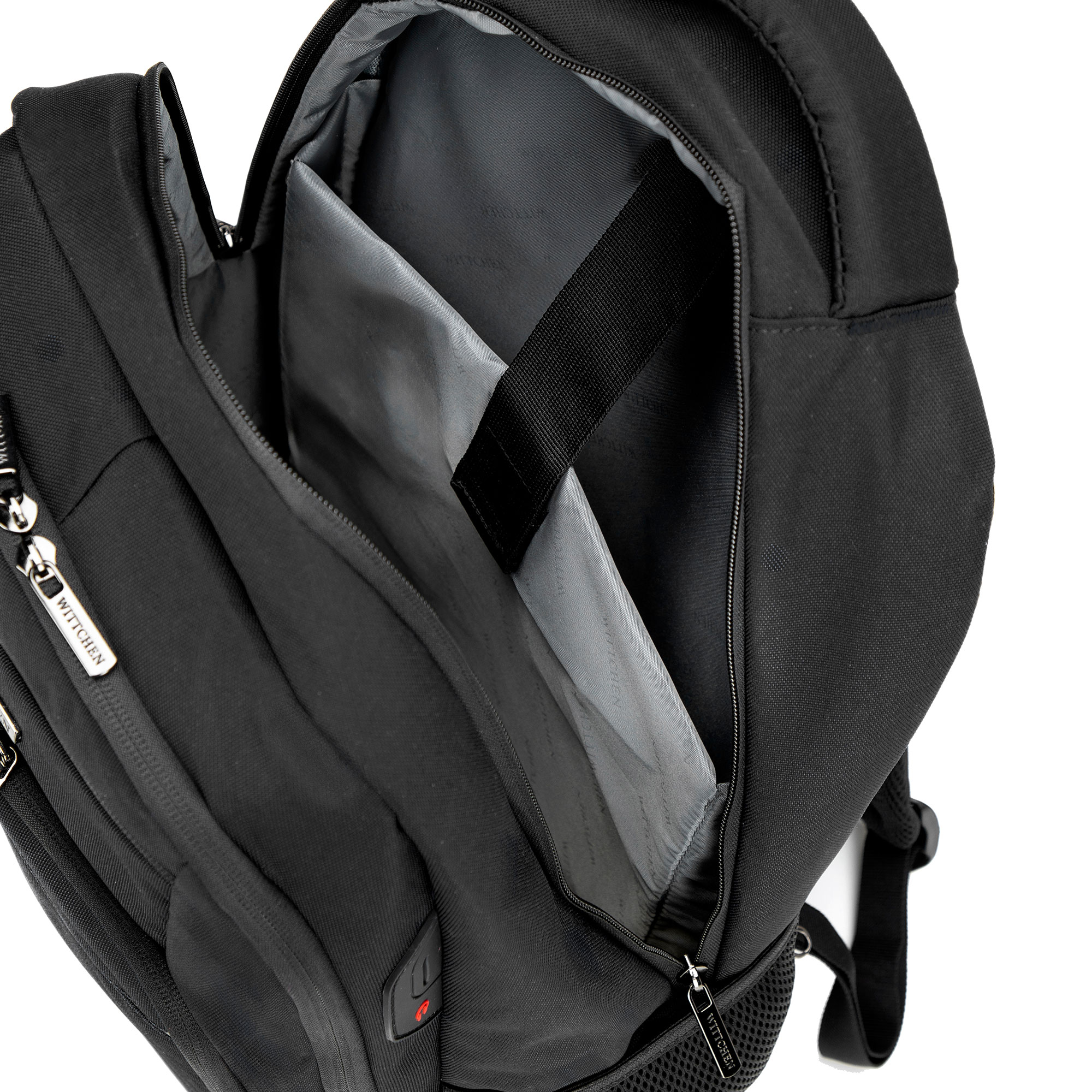 Čierny pánsky biznis ruksak na notebook 16" 56-3S-021-10, Vyberte variant čierna