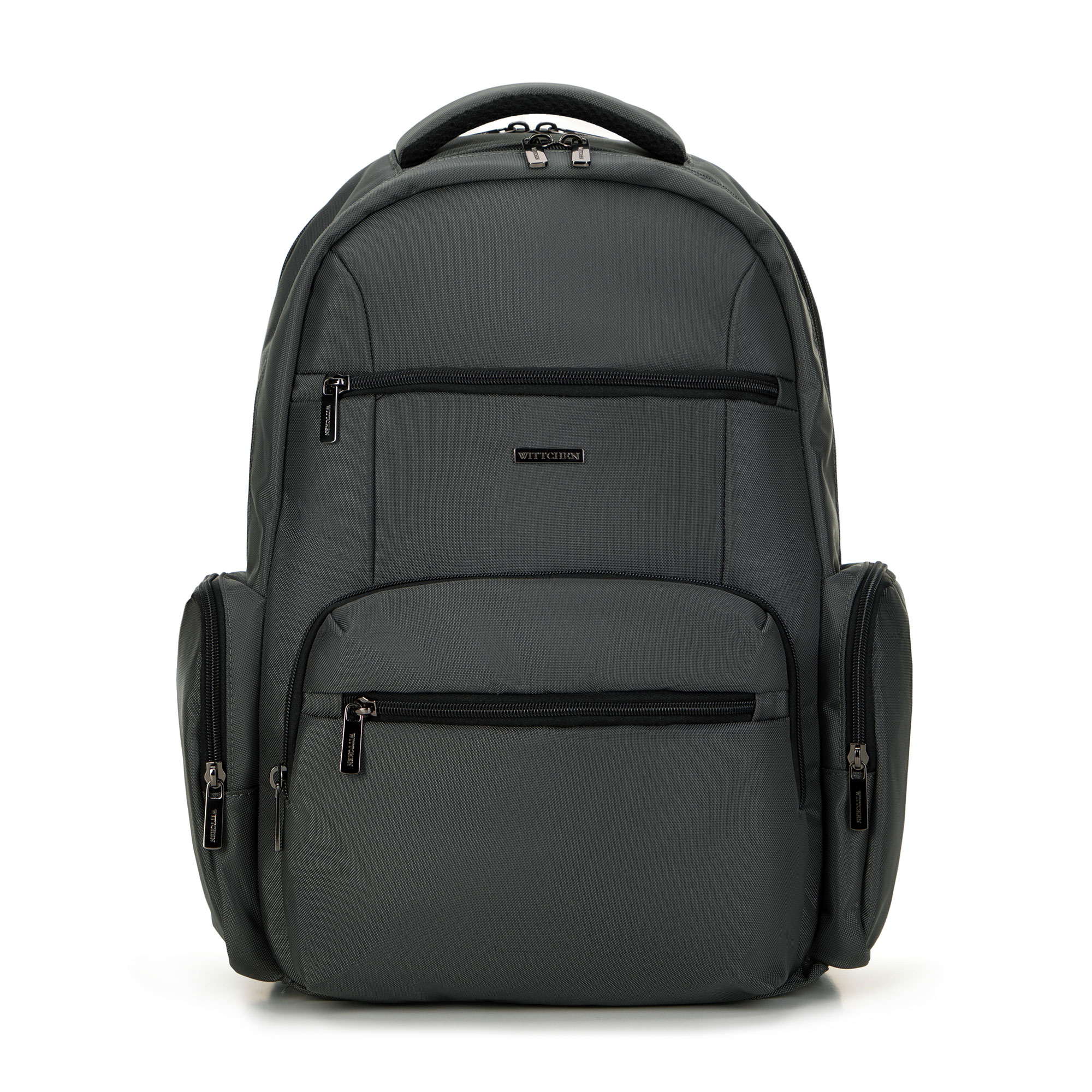 Elegantný pánsky ruksak na 15,6'' notebook z polyesteru s uchytením na kufor 99-3P-208-8