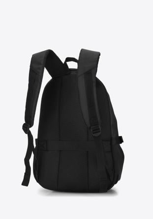 Męski plecak na laptopa 15,6” klasyczny, czarny, 98-3P-205-1, Zdjęcie 1