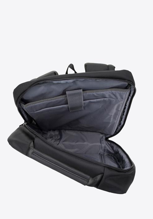 Men's 15,6” laptop backpack, black, 98-3P-201-1, Photo 3