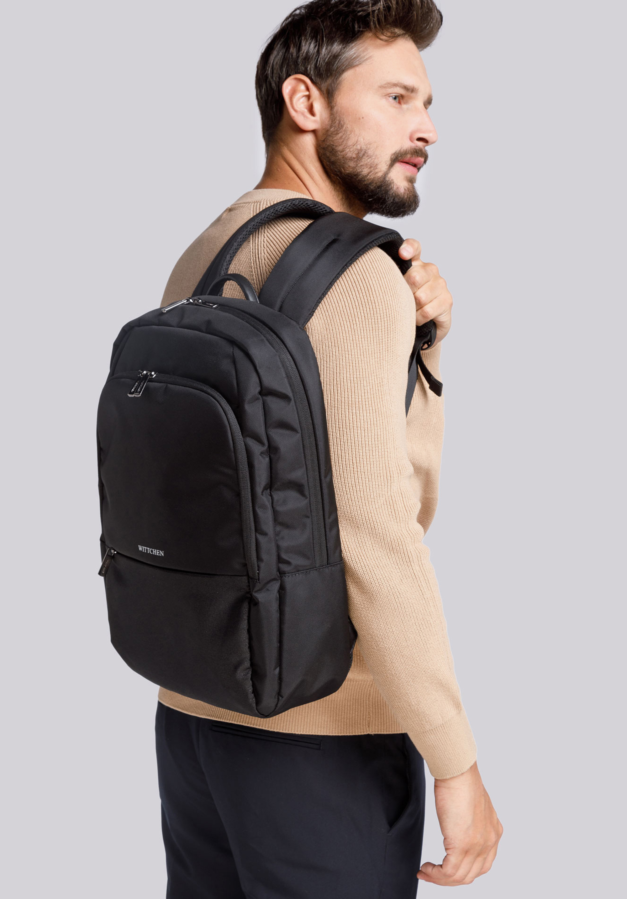 Męski plecak na laptopa 15,6” prosty