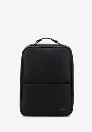 Męski plecak na laptopa 15,6” pudełkowy, czarny, 98-3P-511-1, Zdjęcie 1