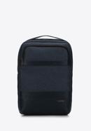 Męski plecak na laptopa 15,6 z szerokim uchwytem, ciemnoniebieski, 98-3P-512-1, Zdjęcie 1