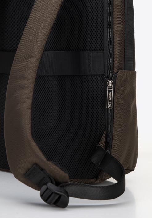 Men's 17” laptop backpack, olive, 96-3U-900-8, Photo 5