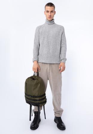 Men's multifunctional backpack, green, 56-3S-801-80, Photo 1