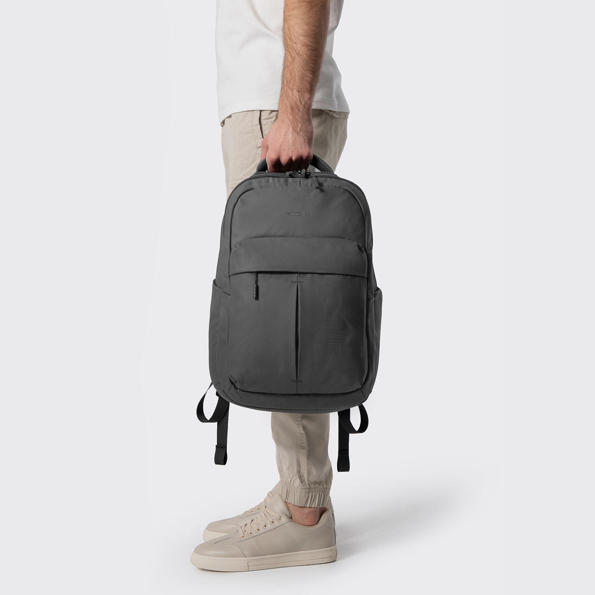 Pánsky ruksak na notebook 15,6” s RFID ochranou 102-3P-800-8, Vyberte variant khaki