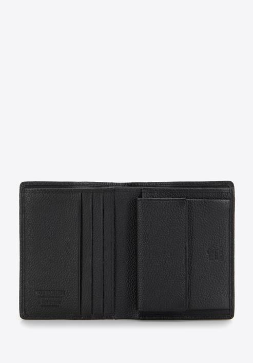 Męski portfel mały ze skóry, czarny, 14-1-931-1, Zdjęcie 2